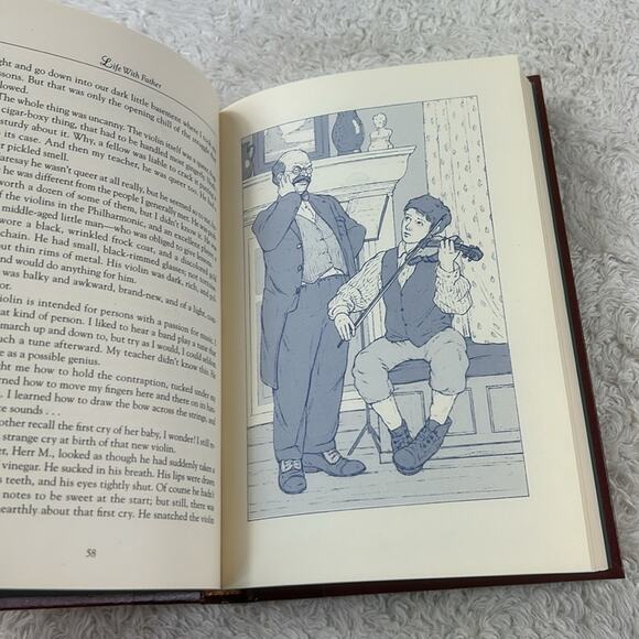 Lot of 3 Readers Digest Edition vtg books - Twain, Verne, Day HC GOOD - Picture 12 of 12